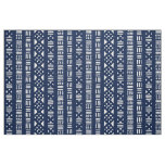 Mud Cloth Style Pattern 01 - Indigo Style