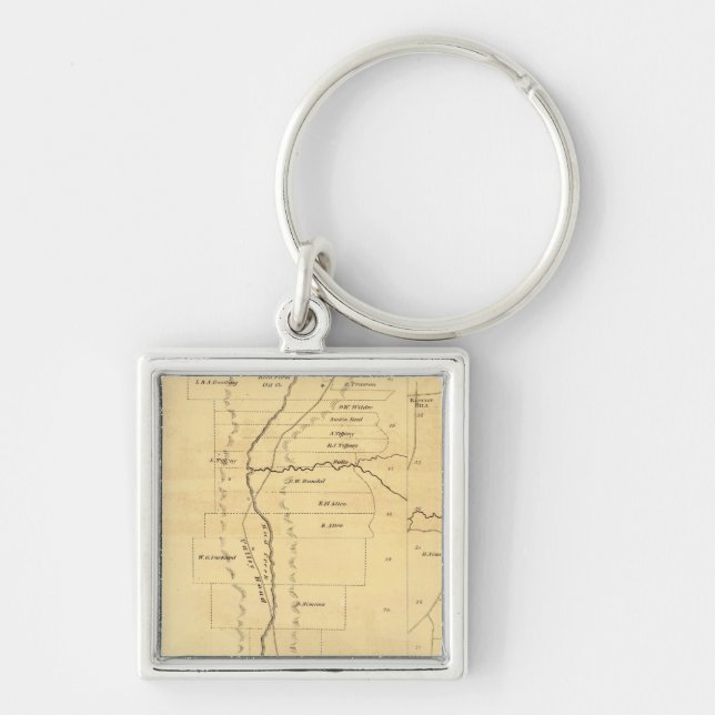 Mud Creek oil lands Keychain (Front)