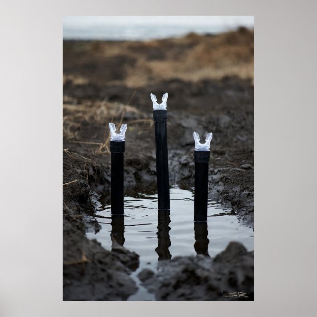Mud Diving matte poster (Front)