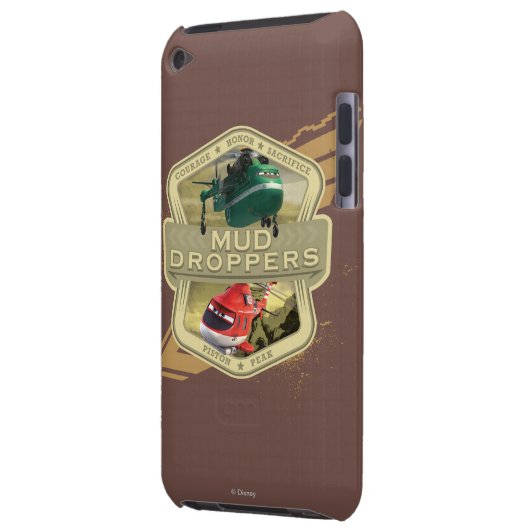 Mud Droppers Barely There iPod Cover (Back Left)