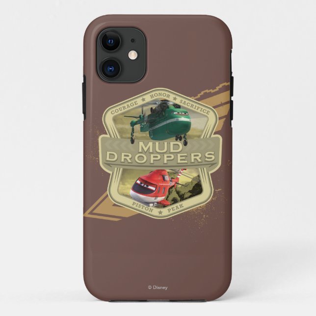 Mud Droppers Case-Mate iPhone Case (Back)