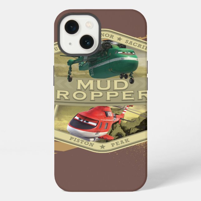 Mud Droppers Iphone Case (Back)