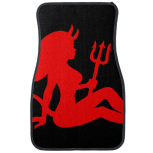 Mud Flap Devil Girl Car Mat