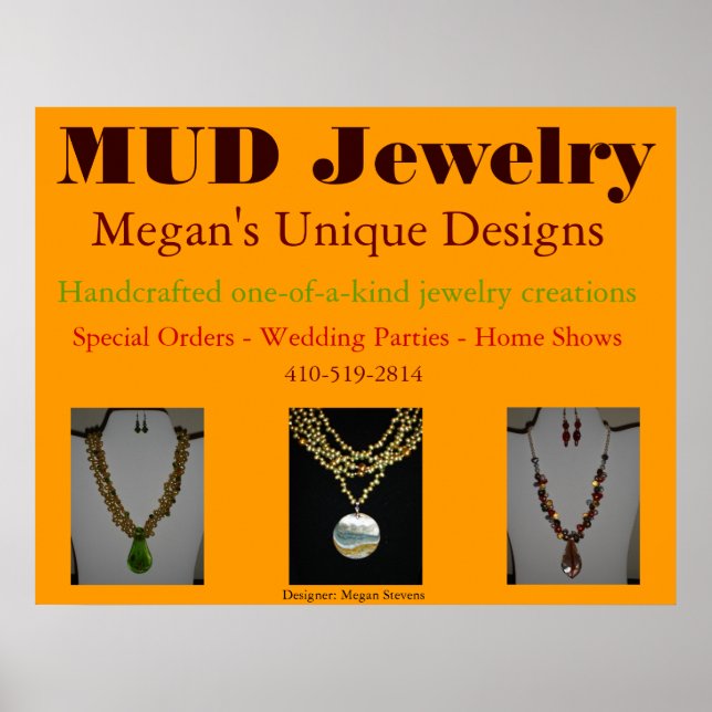 MUD Jewelry Poster (Front)