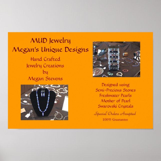 MUD Jewelry Poster (Front)