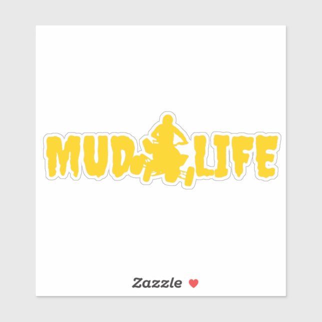 Mud life sticker (Sheet)