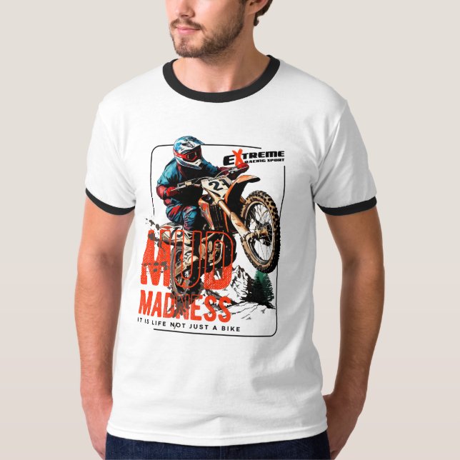 Mud Madness | Men's Ringer T-Shirt (Front)