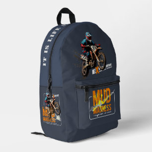 Mud Madness Printed Backpack