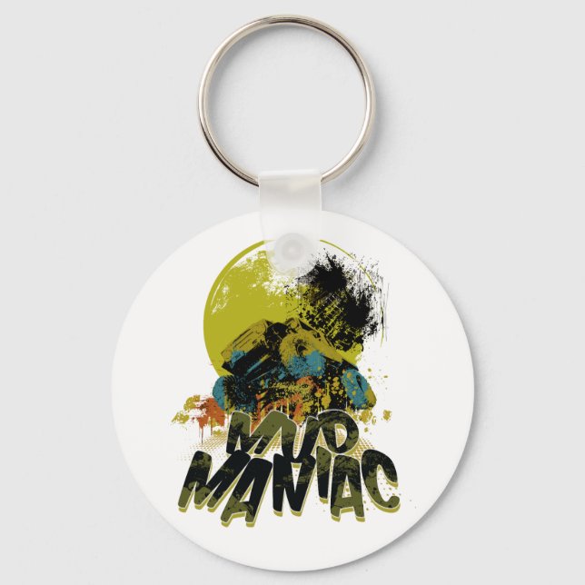 Mud Maniac Offroad Keychain (Front)