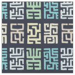 Mud Print Inspired Pattern | Colorful Fabric