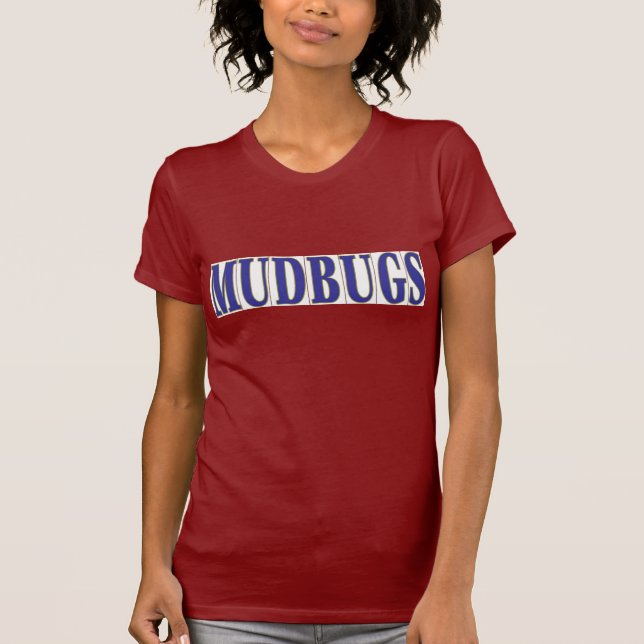 MUDBUGS in Blue Tiles T-Shirt (Front)