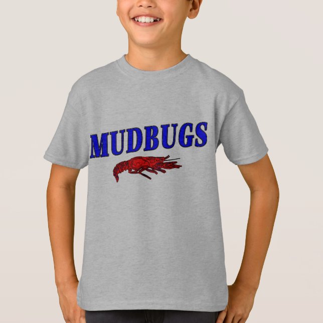 Mudbugs Red Crawfish T-Shirt (Front)