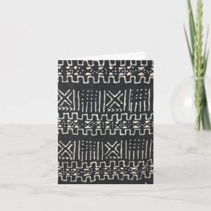 Mudcloth Blank Note Card