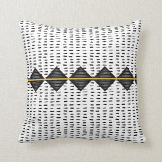 Mudcloth-Inspired Throw Pillow