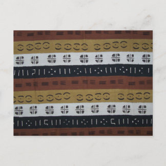 Mudcloth Number 1 Postcard