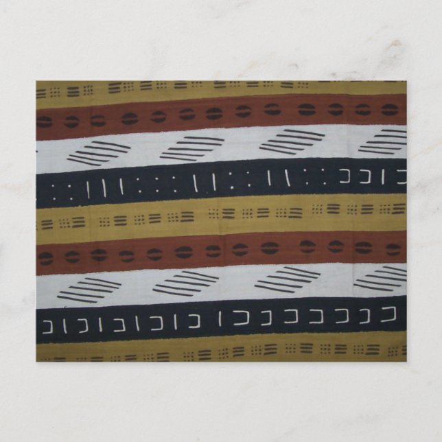 Mudcloth Number 2 Postcard (Front)