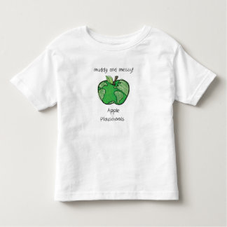 muddy and messy (toddler) toddler t-shirt