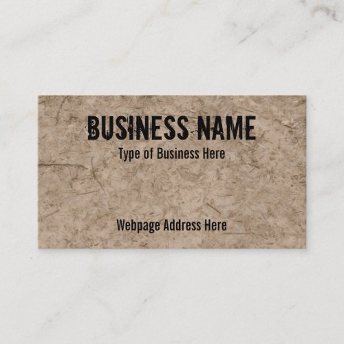 Muddy Ground Image Custom Business Cards
