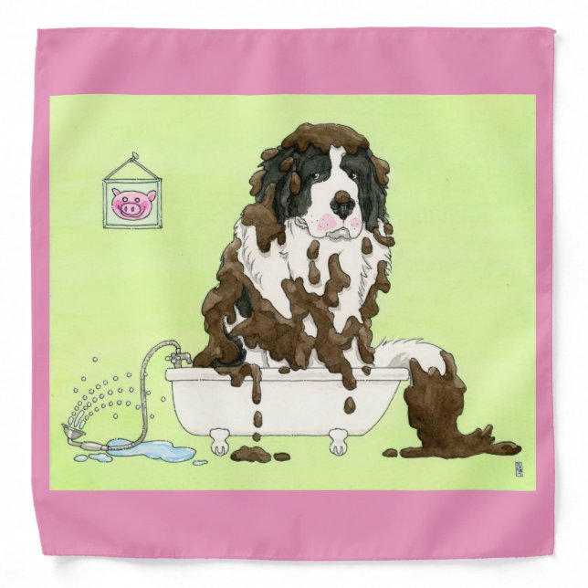 Muddy Puppy - Chiot Boueux Bandana (Front)