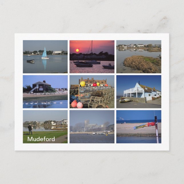 Mudeford Postcard (Front)
