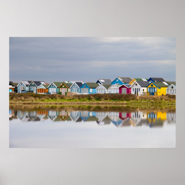 MUDEFORD SANDBANK, DORSET, ENGLAND POSTER (Front)