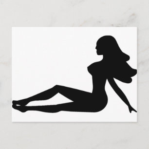 Mudflap Girl Postcard