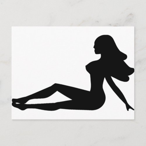 Mudflap Girl Postcard