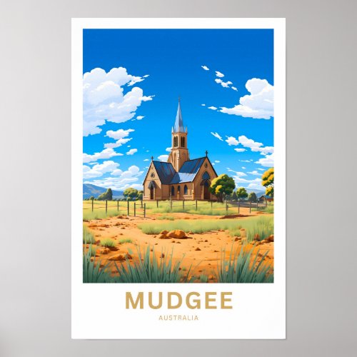 Mudgee Australia Travel Print