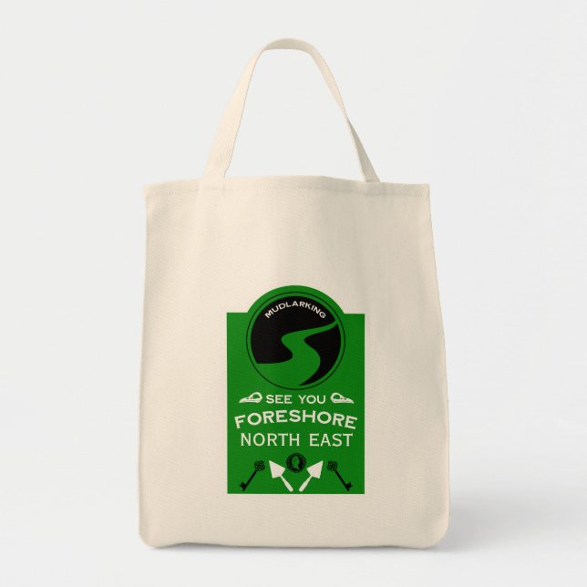 Mudlarking Hobby Gift Tote Bag (Front)