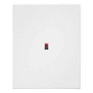Mudra Hand Buddha Rainbow Glow Poster