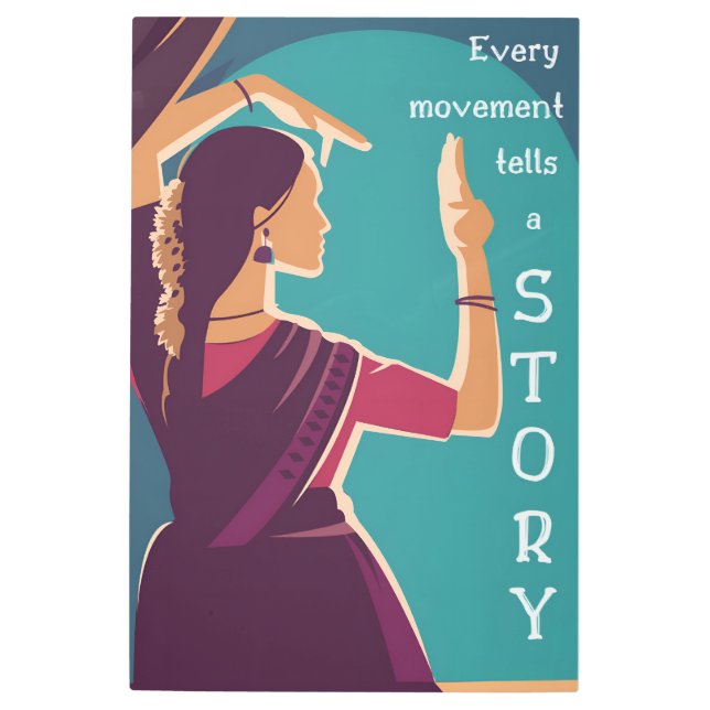 Mudra Metal Print (Front)