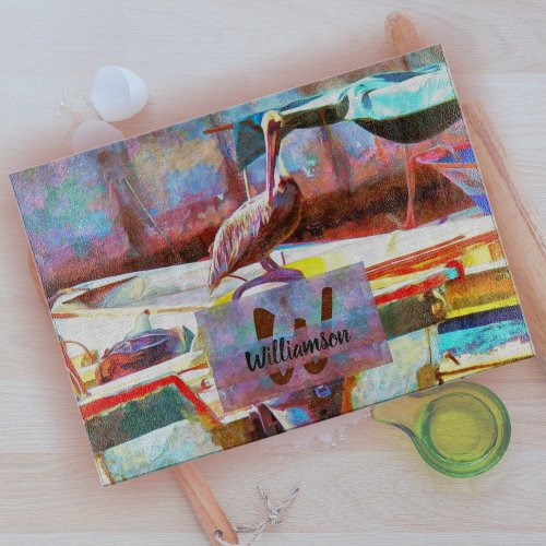 Muelle Los Peines Pelican 0463 Cutting Board