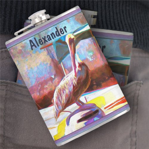 Muelle Los Peines Pelican 0463 Flask