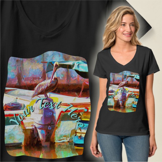 Muelle Los Peines Pelican 0463 T-Shirt (Creator Uploaded)