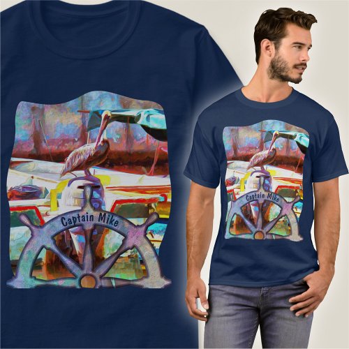 Muelle Los Peines Pelican 0463 T_Shirt