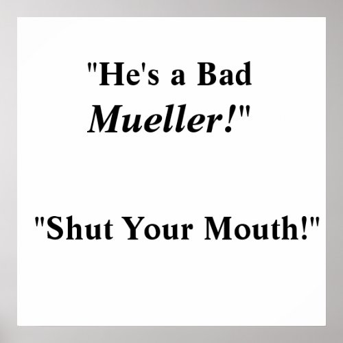 Mueller Poster