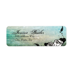 Muerte Day of the Dead Calaveras Sugar Skull Art Label