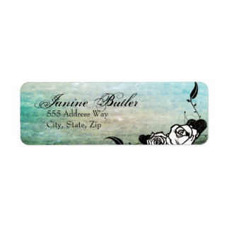Muerte Day of the Dead Calaveras Sugar Skull Art Label