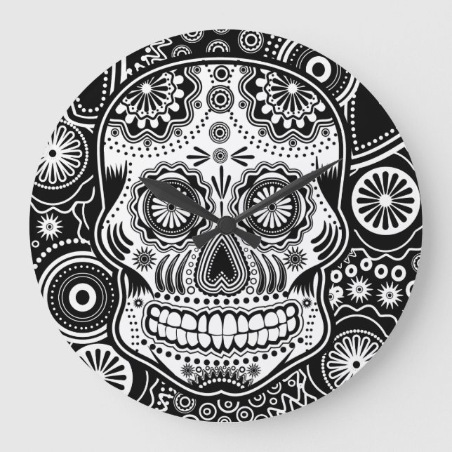 muertes day large clock (Front)