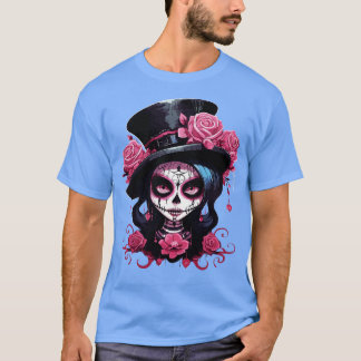 Muertos Catrina  for Men Women Calavera T-Shirt