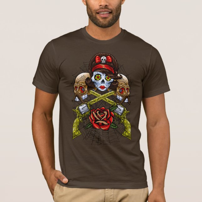 Muertos V4 color T-Shirt (Front)