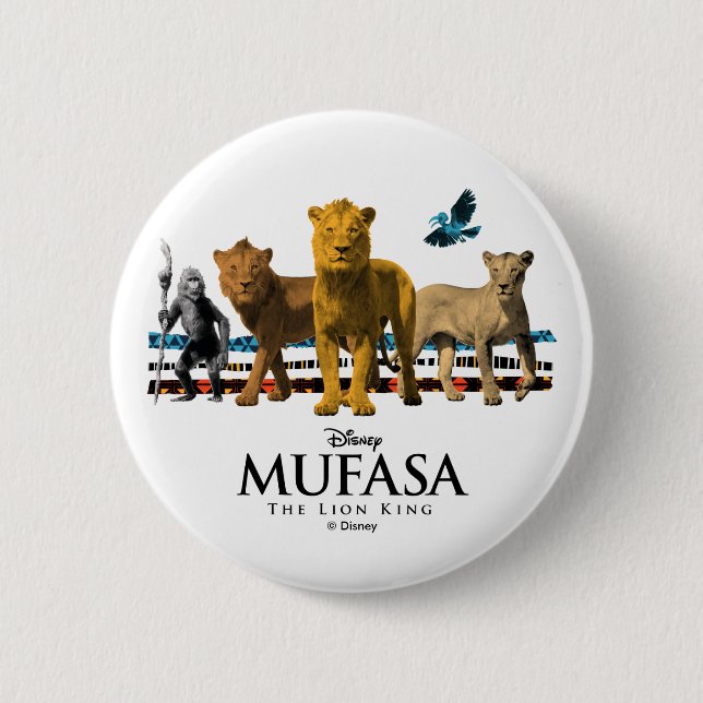 Mufasa Pride Lands Royal Family Button (Front)