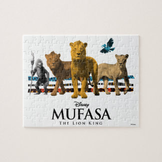 Mufasa Pride Lands Royal Family Jigsaw Puzzle