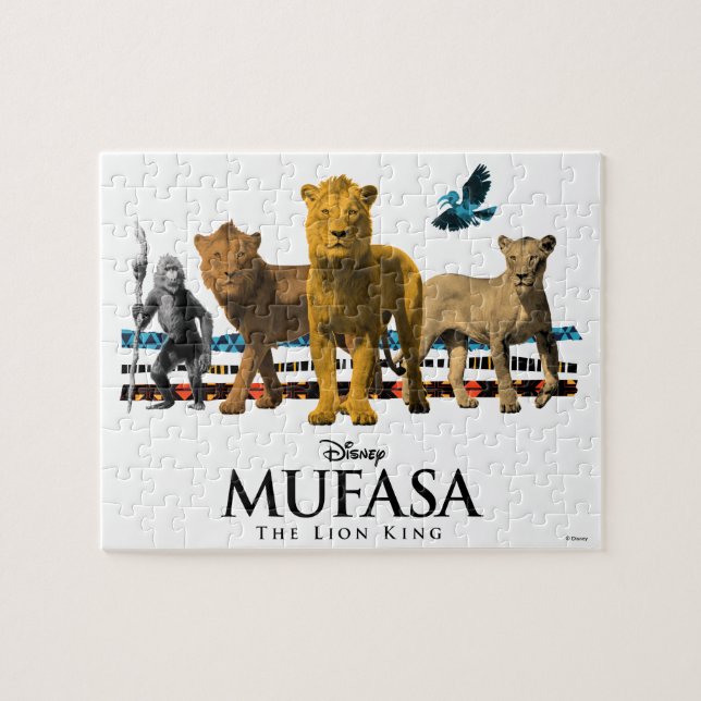 Mufasa Pride Lands Royal Family Jigsaw Puzzle (Horizontal)