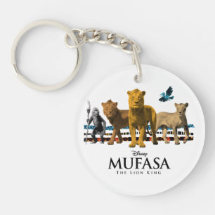 Mufasa Pride Lands Royal Family Keychain