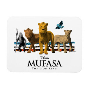 Mufasa Pride Lands Royal Family Magnet