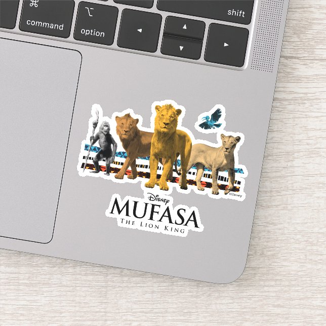 Mufasa Pride Lands Royal Family Sticker (Detail)