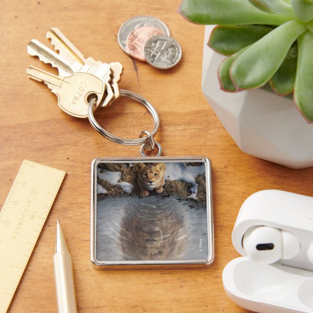 Mufasa Reflection Keychain (Desk)