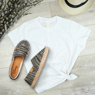 Mufasa Savanna Stripe Pattern Espadrilles