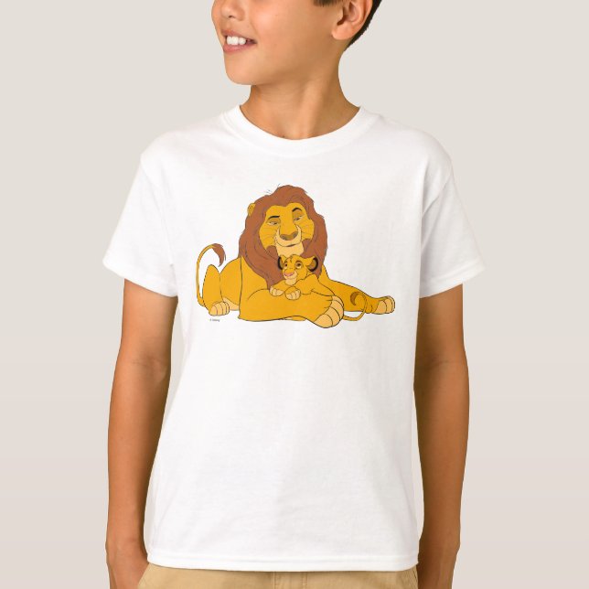 Mufasa & Simba Resting T-Shirt (Front)
